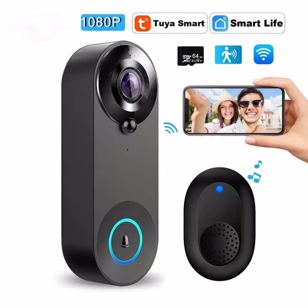 Home Security Prices - Tuya 1080P Bel Pintu WIFI Nirkabel
