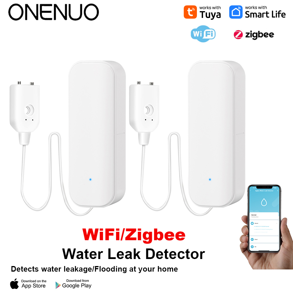 Home Security Company - Sensor Air WiFi/Zigbee Tuya Alarm Kebocoran