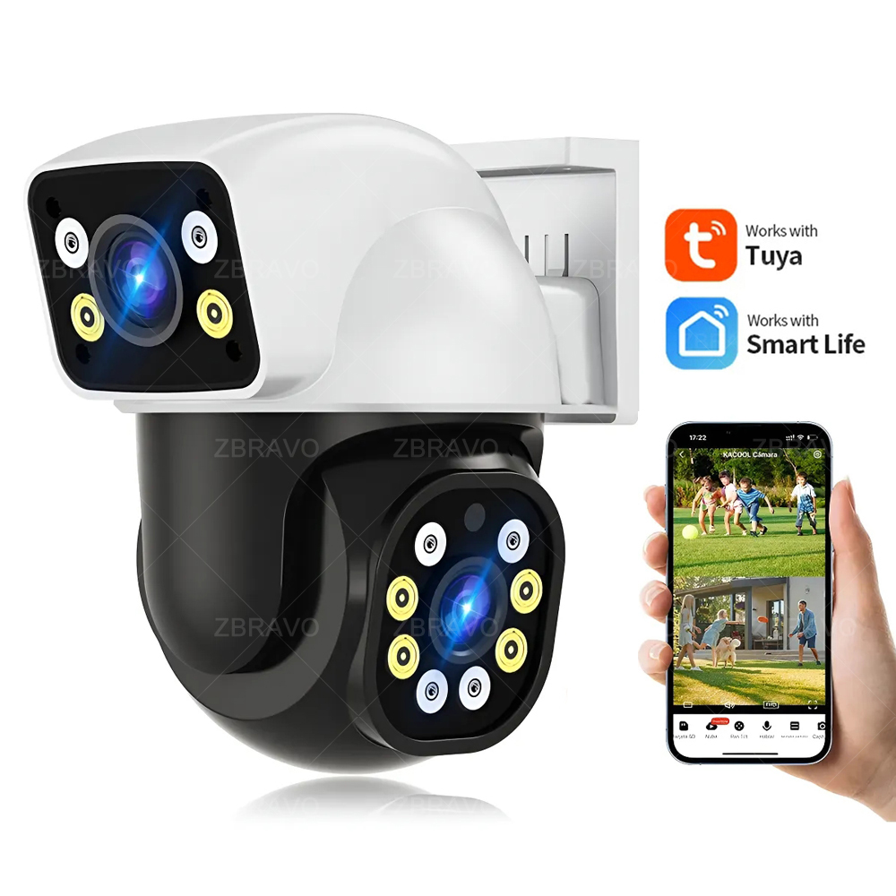 Home Security Company - Smartlife 8MP WiFi Tuya Kamera Luar