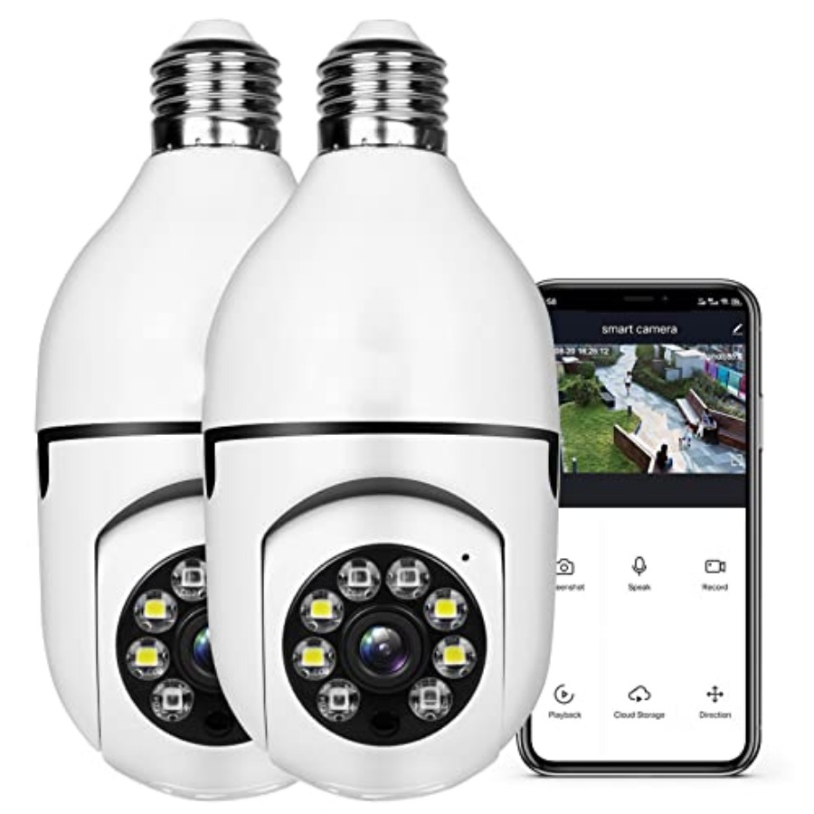 Home Security With Alarm - Kamera Keamanan Nirkabel Wifi Smart 1080P