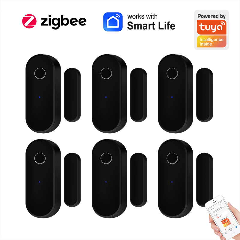Home Security Company - Zigbee Tuya Sensor pintu jendela cerdas,