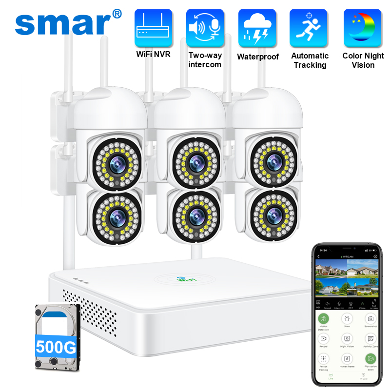 Home Security Company - Sistem Kamera Keamanan CCTV Nirkabel Smar