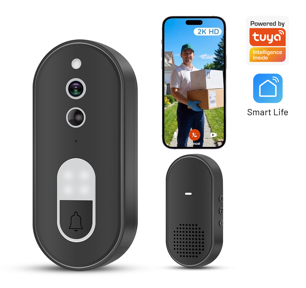 Tuya 1080P HD Bel Pintu Video  - Home Security Prices ulasan dan harga