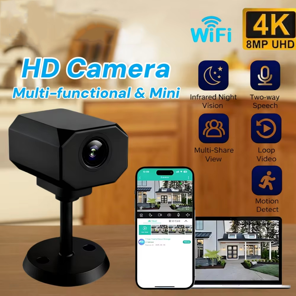 Kamera Keamanan WiFi 4K HD unt - Home Security Prices ulasan dan harga