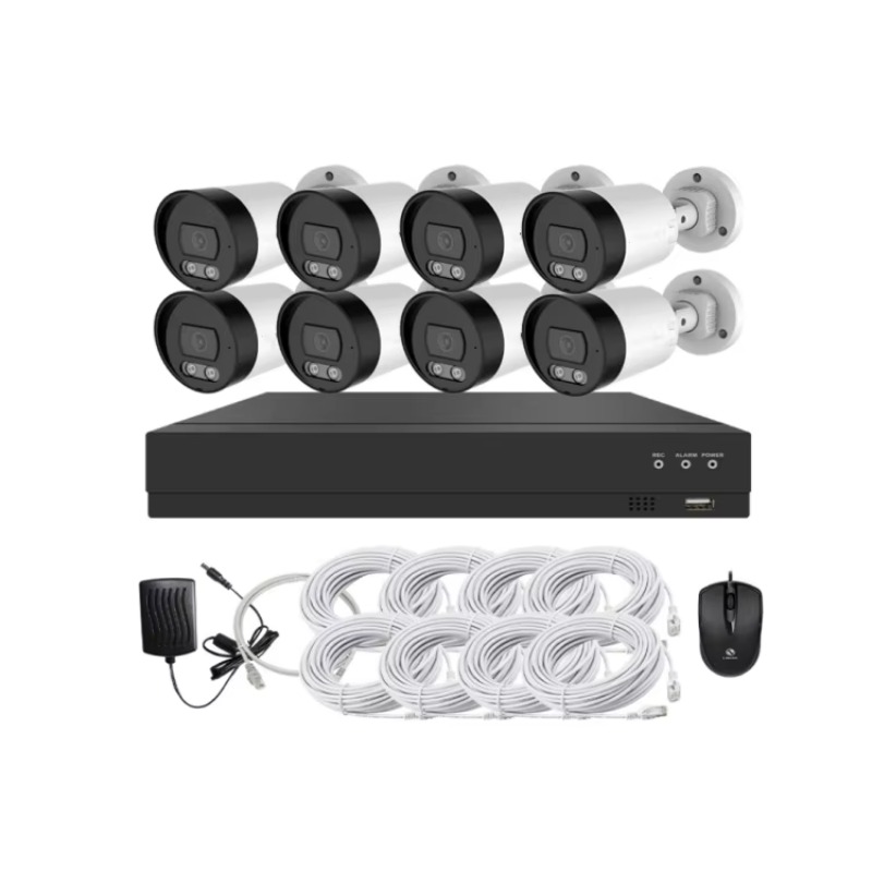 Kit Kamera CCTV 4ch 8ch Full H - Home Security Cameras Outdoor ulasan dan harga