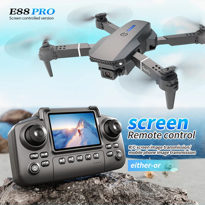 Drone Profesional E88 PRO deng - Home Security Cameras Outdoor ulasan dan harga