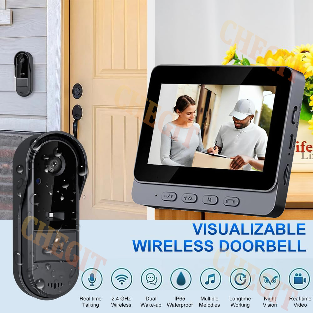 Bel Pintu Wifi Nirkabel Kamera - Home Security Prices ulasan dan harga
