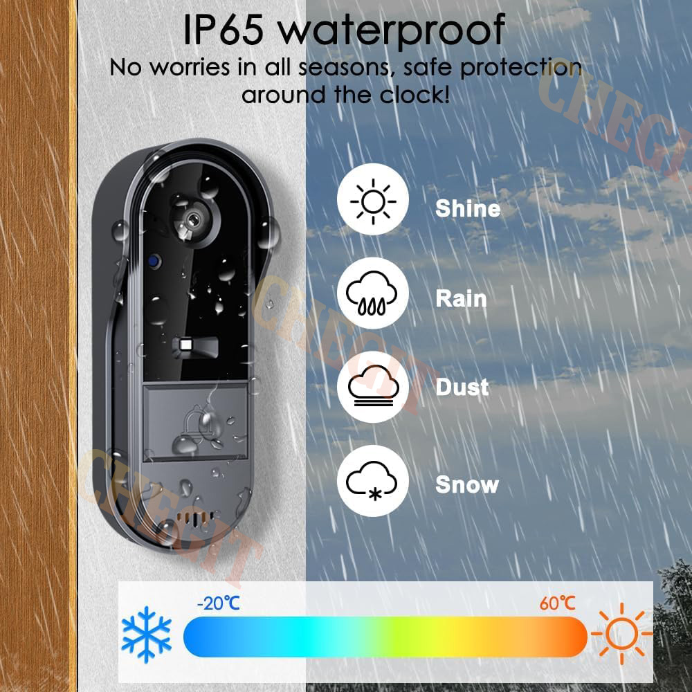 Bel Pintu Wifi Nirkabel Kamera - Home Security Prices ulasan dan harga