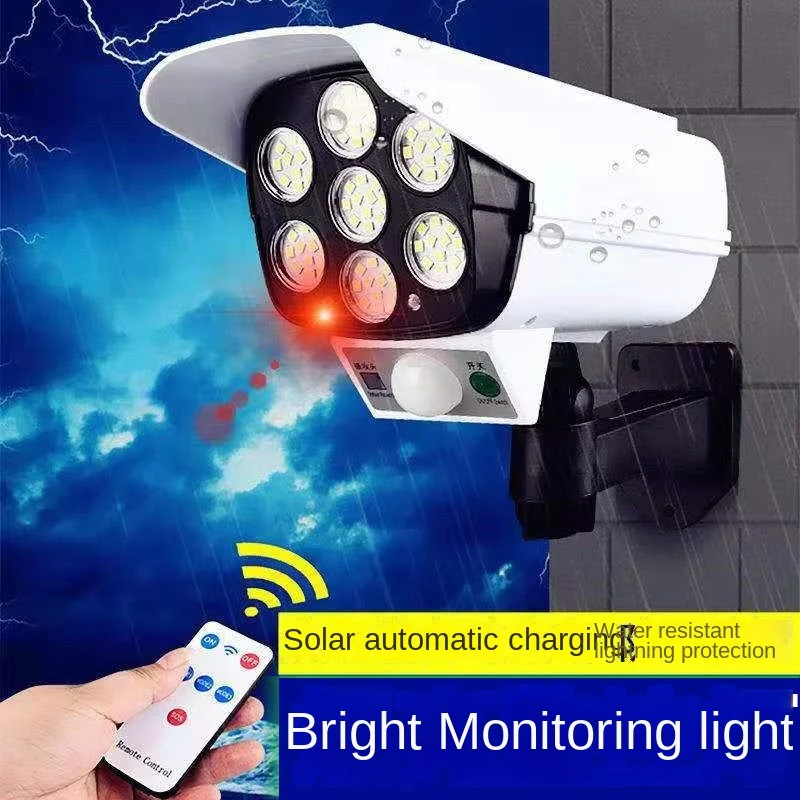 Lampu LED 77 nirkabel luar rua - Home Security Company ulasan dan harga