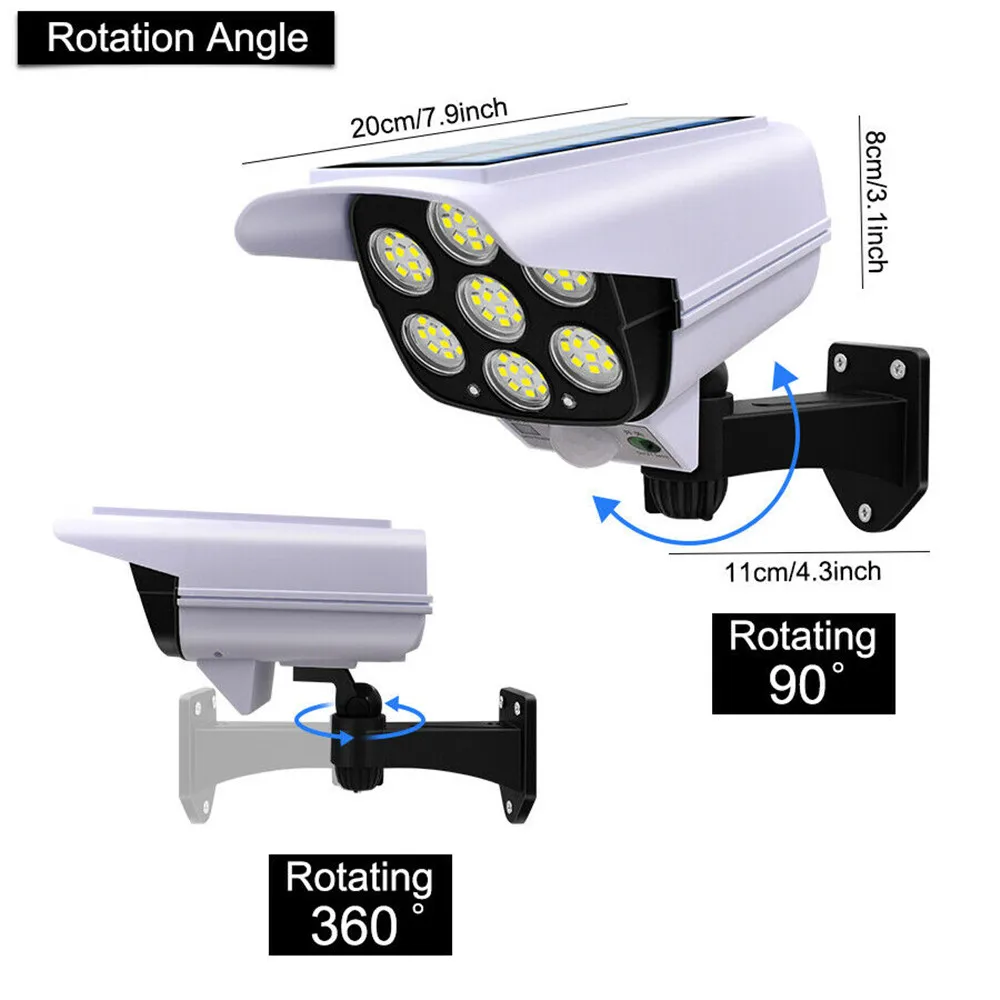 Lampu LED 77 nirkabel luar rua - Home Security Company ulasan dan harga