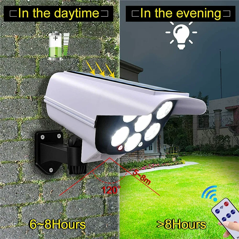 Lampu LED 77 nirkabel luar rua - Home Security Company ulasan dan harga