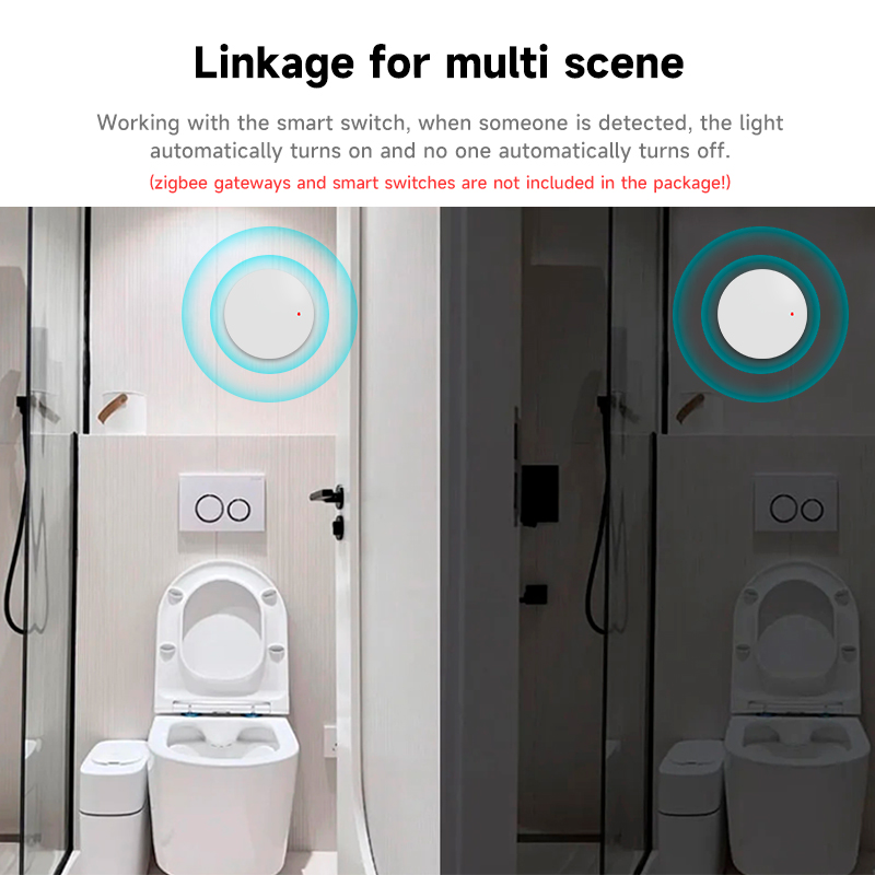 Tuya Zigbee 3.0 24GHz MmWave D - Home Security With Alarm ulasan dan harga