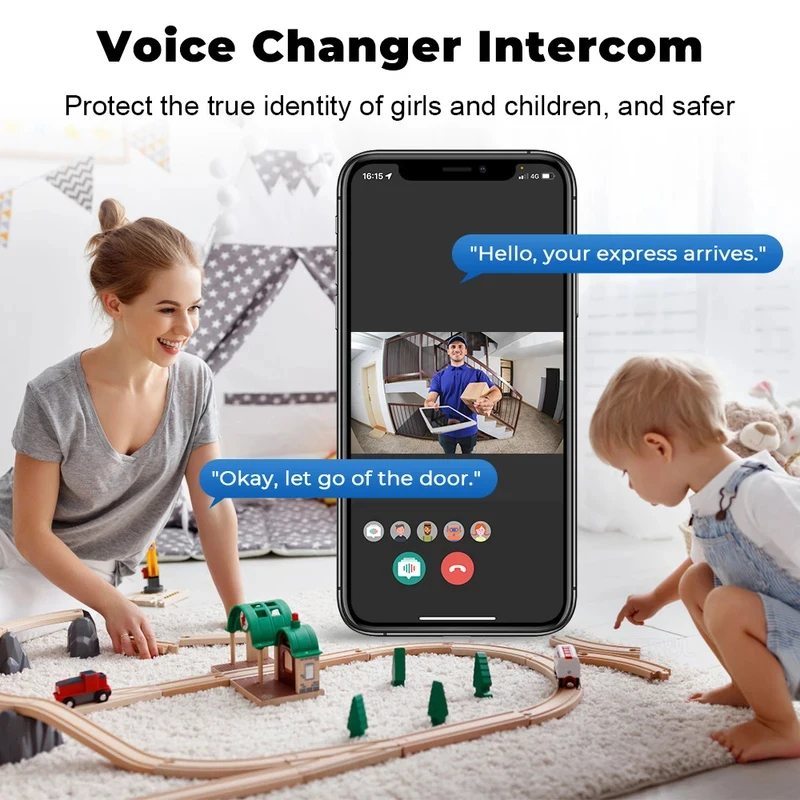Bel Pintu Video WiFi Rumah Pin - Home Security Prices ulasan dan harga