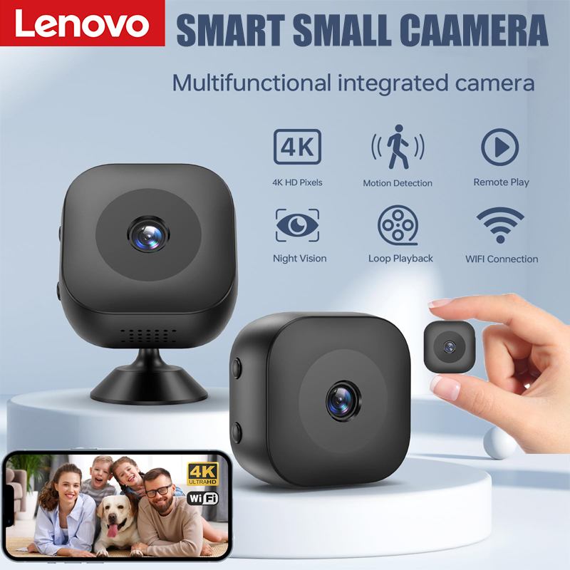 Kamera Mini Lenovo Smart 4K HD - Home Security Prices ulasan dan harga