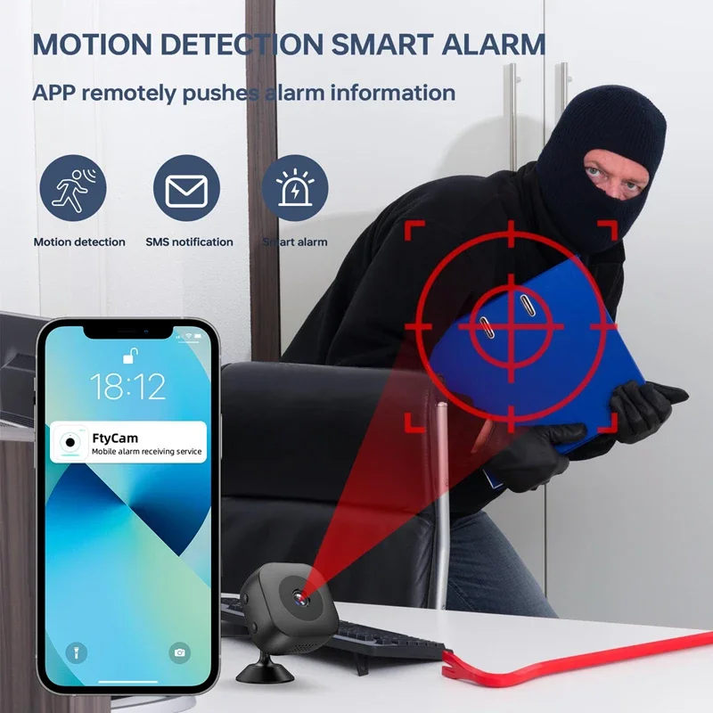 Kamera Mini Lenovo Smart 4K HD - Home Security Prices ulasan dan harga