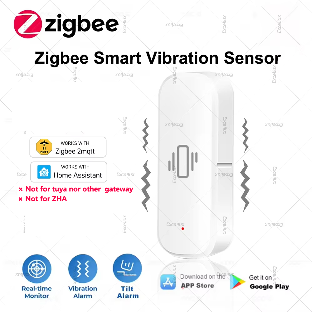 Zigbee Sensor Getaran Pintar P - Home Security With Alarm ulasan dan harga
