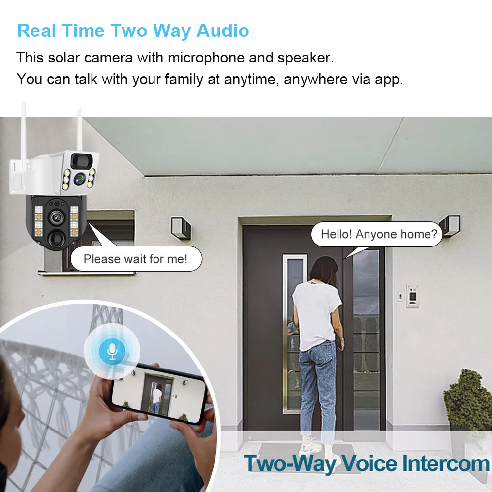 Kamera IP CCTV WiFi/4G, alat p - Home Security Company ulasan dan harga