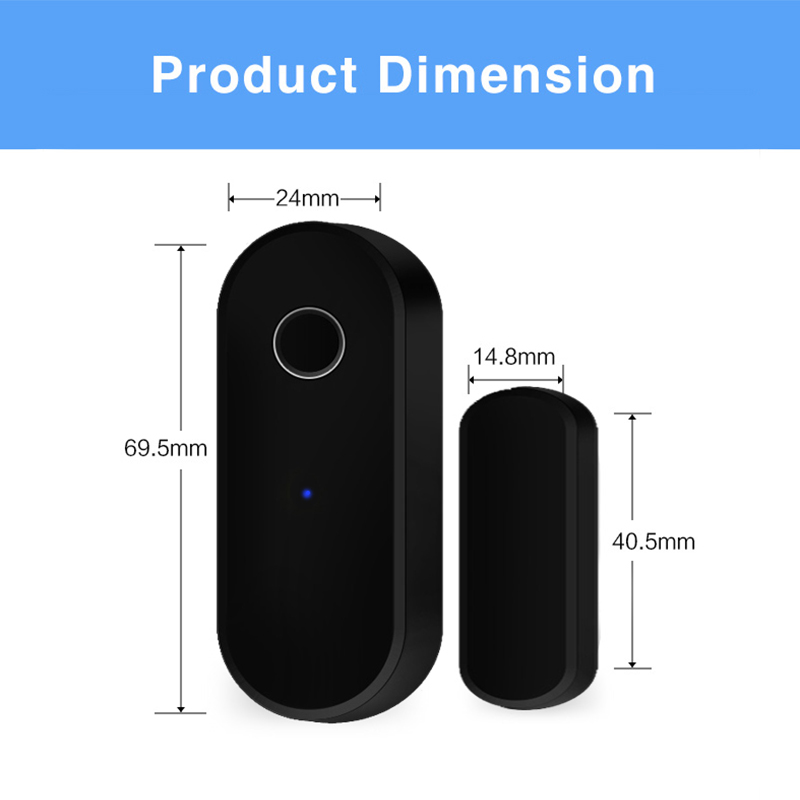 Zigbee Tuya Sensor pintu jende - Home Security Company ulasan dan harga