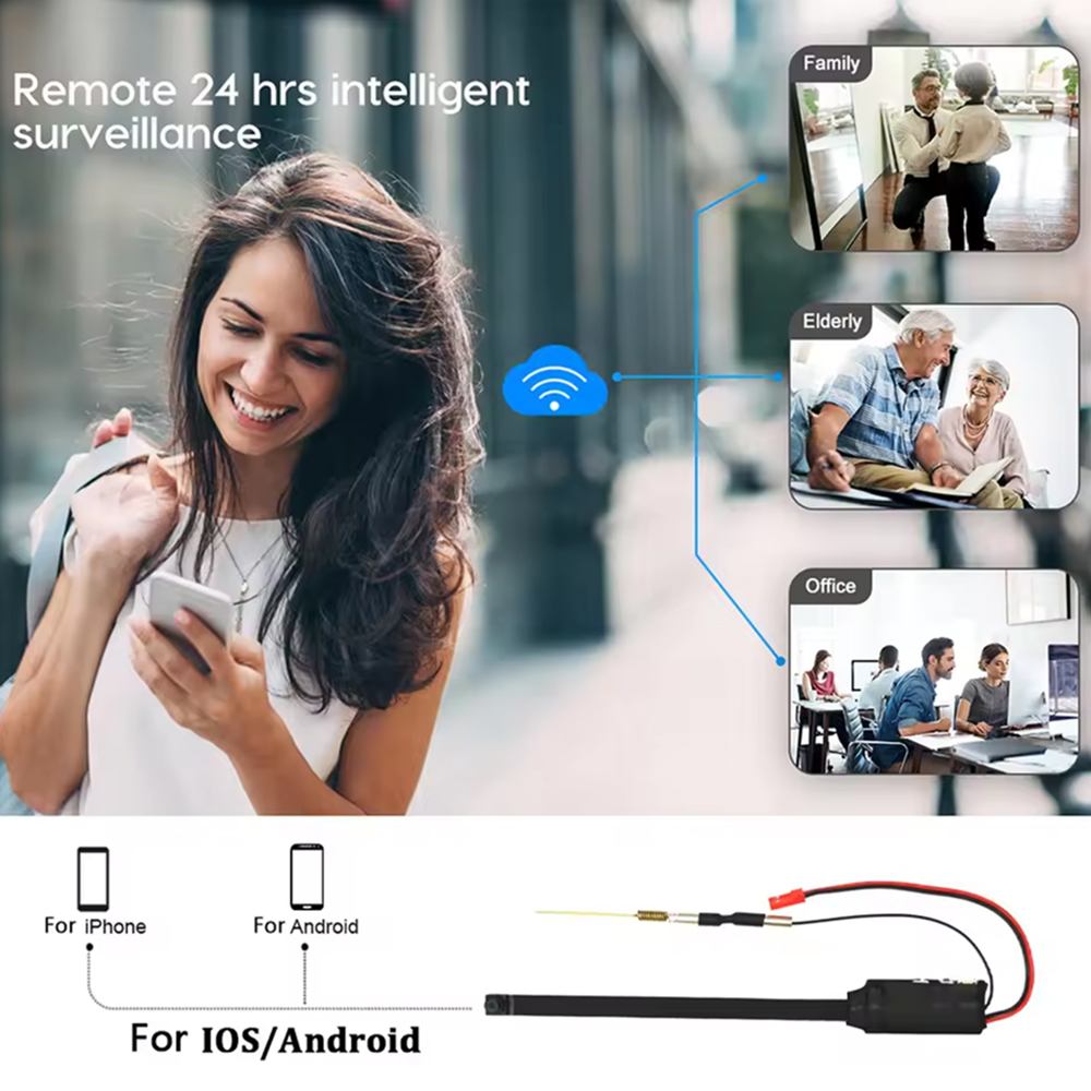 Modul Kamera Mini WiFi DIY Mot - Home Security Prices ulasan dan harga