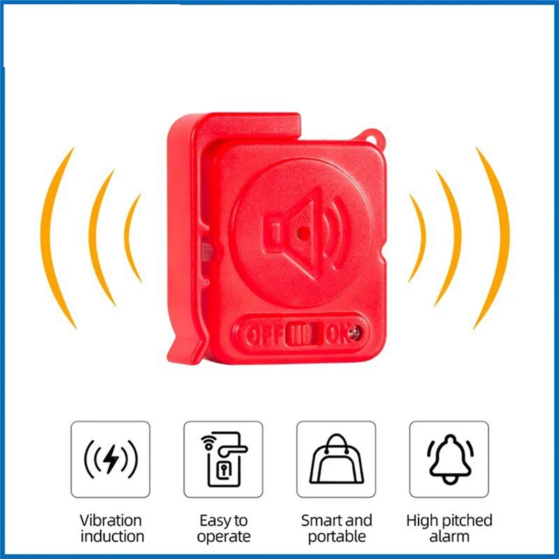 Sensor Alarm Getar 120Db Detek - Home Security With Alarm ulasan dan harga