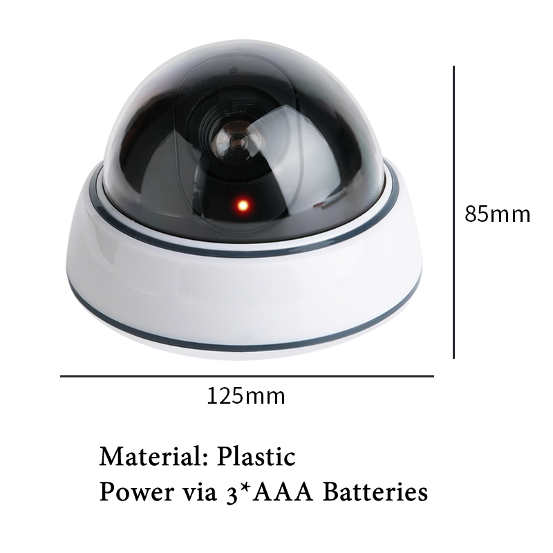 Kamera Kubah Palsu Hitam/Putih - Home Security Company ulasan dan harga